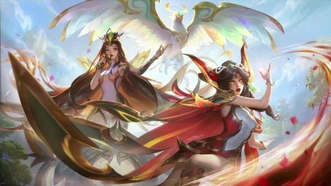 phoenixmancers 2021 animated splash art 1080p 60fps - Free Live Wallpaper