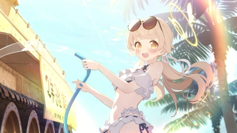 Hifumi Summer 002 - Free Live Wallpaper