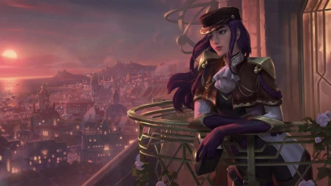 Gilded Caitlyn - Free Live Wallpaper