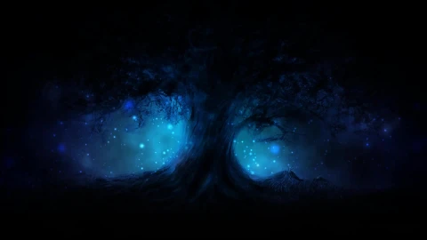 Dark Tree - Free Live Wallpaper