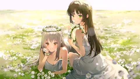 4K百合姐妹224 - Free Live Wallpaper