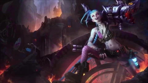 Dreamscene League of Legends Get Jinxed HD - Free Live Wallpaper