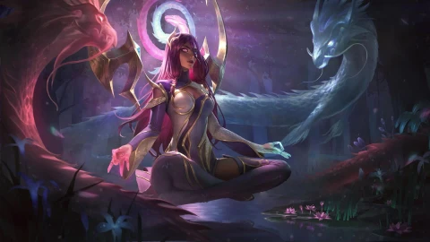 Tranquility Dragon Karma - Free Live Wallpaper