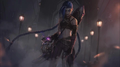 Arcane Jinx Animated Wallpaper - Free Live Wallpaper