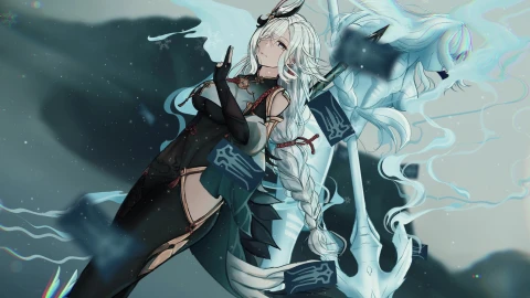shenhe - Free Live Wallpaper