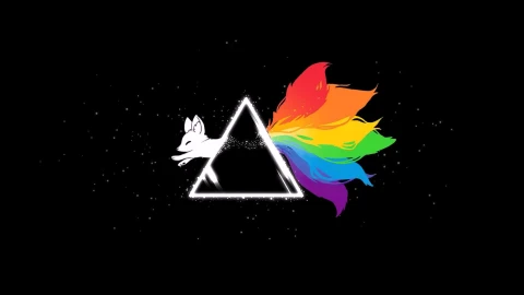 rainbowfox - Free Live Wallpaper