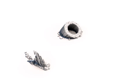 VoxelSharkSpin - Free Live Wallpaper