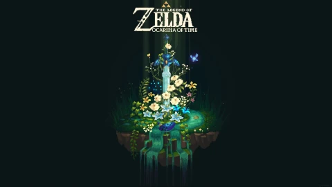 Master Sword desktop logo 1080 - Free Live Wallpaper