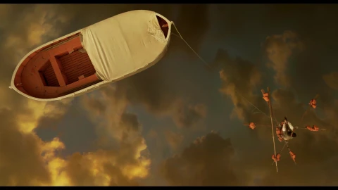 Life of Pi Boat Top Looped 4k - Free Live Wallpaper