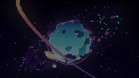 Pixel Planet - Free Live Wallpaper