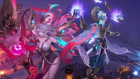 RoV Skin Tulen and TelAnnan - Free Live Wallpaper