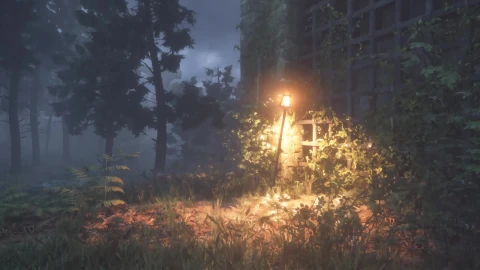 a plague tale innocence torch in storm - Free Live Wallpaper