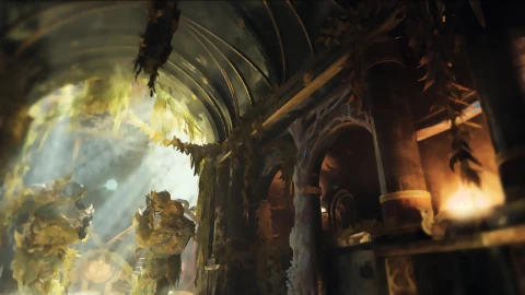 gow toon tyrs temple clean loop - Free Live Wallpaper