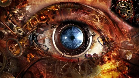 Mechanical Eye - Free Live Wallpaper