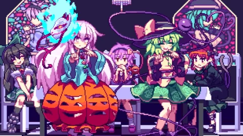 prayer in c 8 bit remix cover version koi dance touhou 8 bit universe ub AbuiKycE 1080p - Free Live Wallpaper