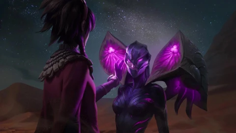 Taliyah X Kaisa Hollowspun The Call - Free Live Wallpaper
