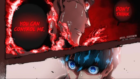 Barou and Isagi from Blue Lock - Free Live Wallpaper