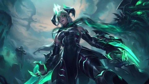 Ruined Legion Shyvana Poster - Free Live Wallpaper