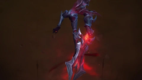 Darkborn Sword Demon Aatrox - Free Live Wallpaper