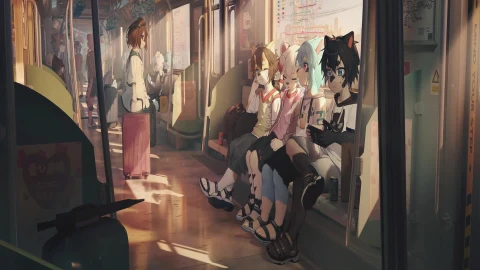 Furry subway live wallpaper Wide Screen - Free Live Wallpaper