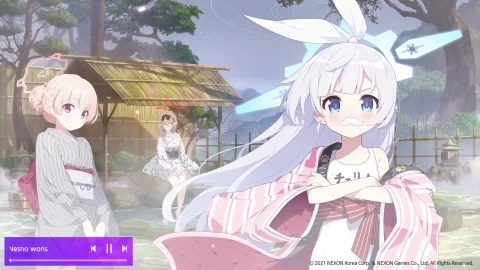 Blue Archive Hot Springs Event - Free Live Wallpaper