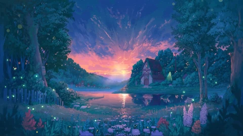 Lofi Whisper of the Hearth - Free Live Wallpaper