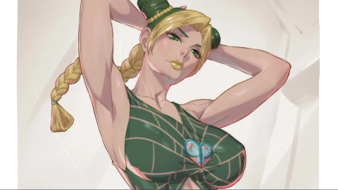 Jolyne Cujoh - art by ARTORDESING Live Wallpaper - Free Live Wallpaper