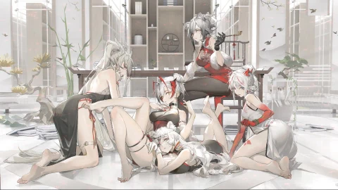 Aknights 明日方舟 - 梅柳芳容徲 （-Alov-）4K Live Wallpaper - Free Live Wallpaper