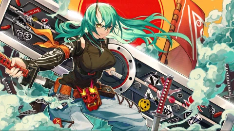 Arknights Hoshiguma - Free Live Wallpaper