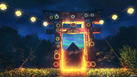 Karaoke Torii - Free Live Wallpaper