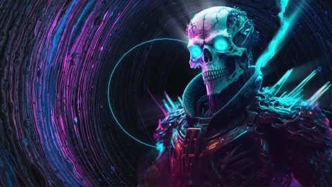 Lord Skeleton - Free Live Wallpaper