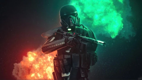 Death Trooper - Free Live Wallpaper