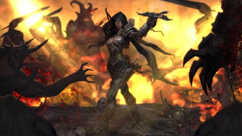 Demon Hunter V2 - Free Live Wallpaper