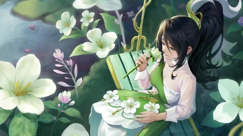 Ji Ruxue jasmine live wallpaper pure version - Free Live Wallpaper