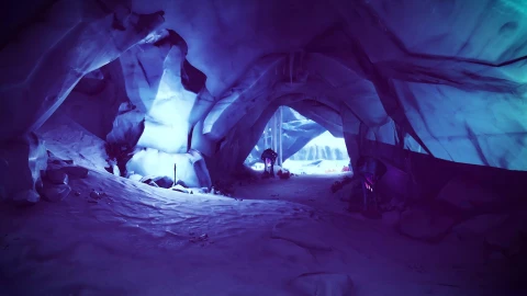 Subnautica Below Zero 얼음 동굴 4K - Free Live Wallpaper