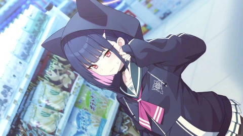 Anime Shopping Time Animation - Free Live Wallpaper
