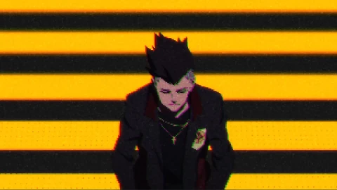 Cyberpunk Edgerunners David Walking Animation - Free Live Wallpaper