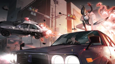 Bomb Devil Chainsaw Man Animation - Free Live Wallpaper