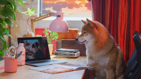 Shiba Inu Music Live Wallpaper - Free Live Wallpaper