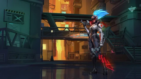 Wild Rift 3D Akali Animation - Free Live Wallpaper