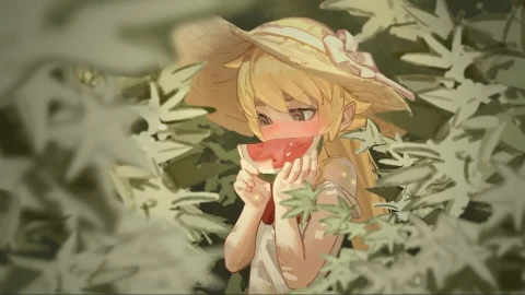 Shinobu Oshino Kiss Shot Live Wallpaper - Free Live Wallpaper