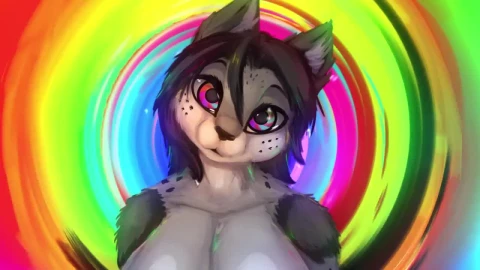 Wolf Girl Furry Eyes Live Wallpaper - Free Live Wallpaper