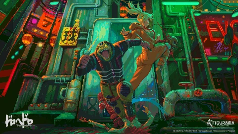 Dorohedero Pixel Art Live Wallpaper - Free Live Wallpaper