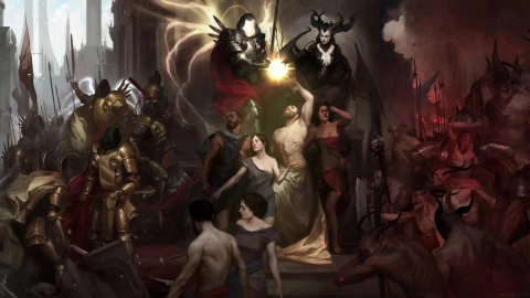 Lilith and Inarius Diablo 4K Live Wallpaper - Free Live Wallpaper