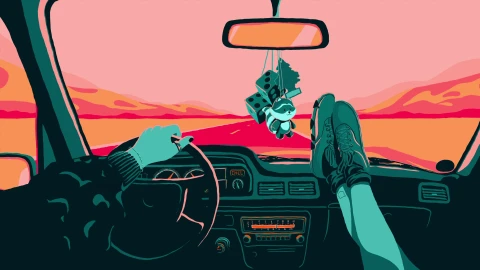Car Trip Live Wallpaper - Free Live Wallpaper