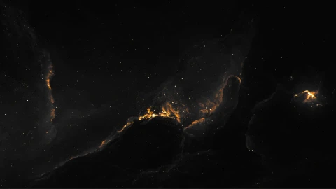 Gold Sparkle Nebula Live Wallpaper - Free Live Wallpaper