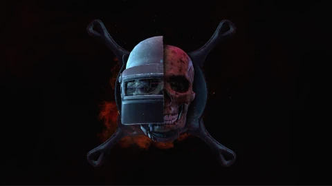 PUBG Skull With Helmet Live Wallpaper - Free Live Wallpaper