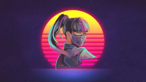 Rainbow Six Siege Azami Retro Live Wallpaper - Free Live Wallpaper