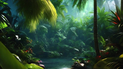 2023 Tropical Forest Live Wallpaper - Free Live Wallpaper