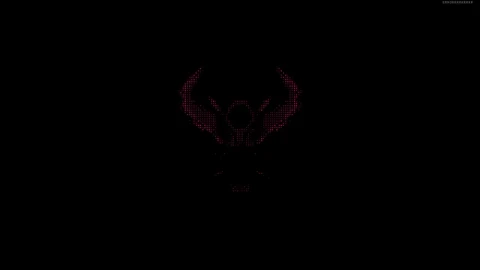 Pixel Demon Mask Live Wallpaper - Free Live Wallpaper